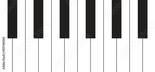 Illustration background piano unique design