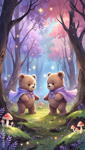 bear in the woods