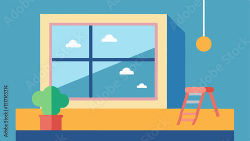 Childs Playroom An inviting playroom with a window that adjusts tint for playtime when the sun is strong highlighting a safe and comfortable environment for children.