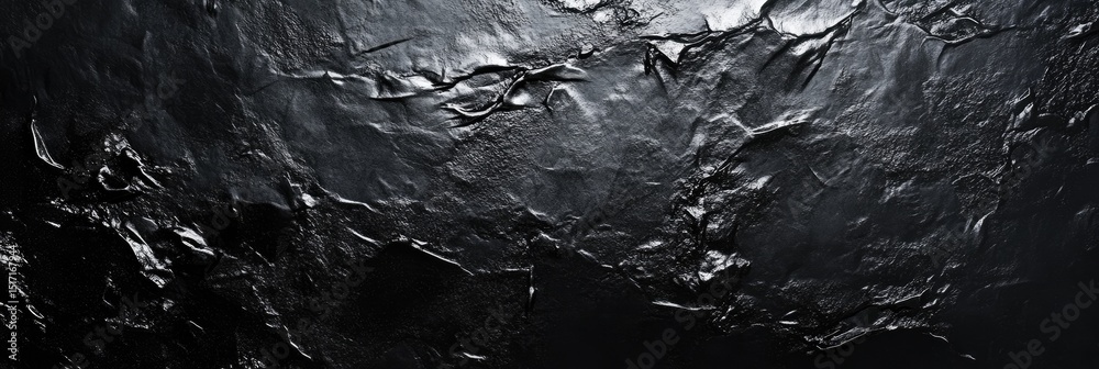 Fototapeta premium Abstract black and white rock texture