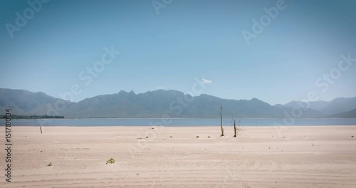 Lonely lake in south africa