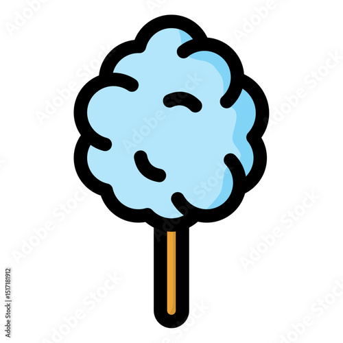 cotton candy icon
