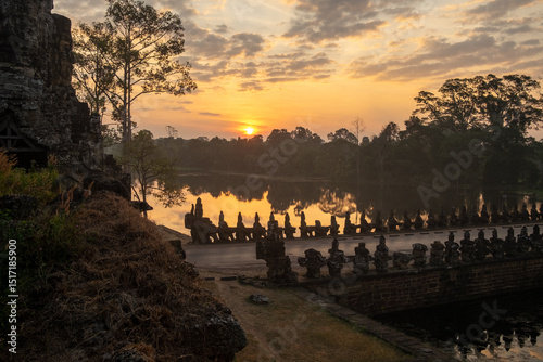 Sunrise over the Sacred Causeway photo