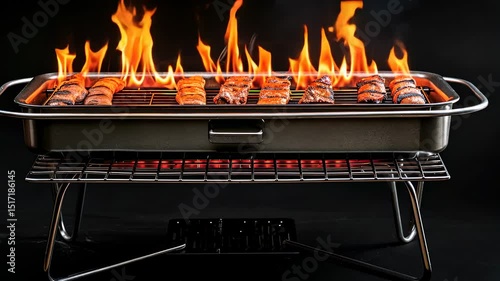 Fiery Grill: Delicious Grilled Meats and Sausages