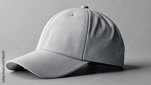 Blank White Baseball Cap Mockup for Design