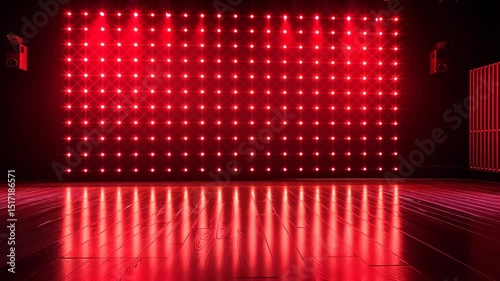 Red Stage Lighting: A Dramatic Backdrop for Performances