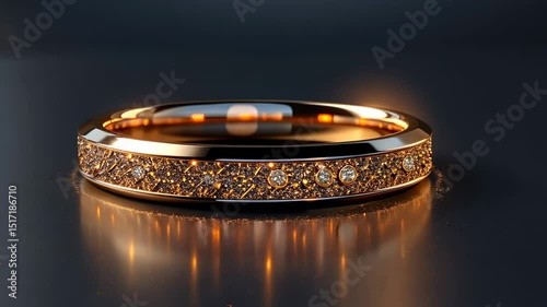 Rose Gold Diamond Eternity Band: Sparkle and Elegance