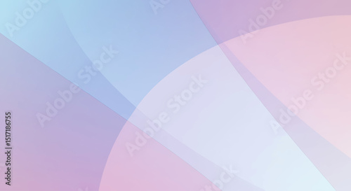 Ethereal Composition Of Translucent Paper Or Glass Layers Featuring Color Blending And Light Diffusion For Subtle Abstract Pattern