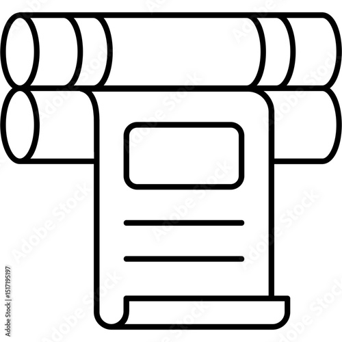 Offset Printing Icon