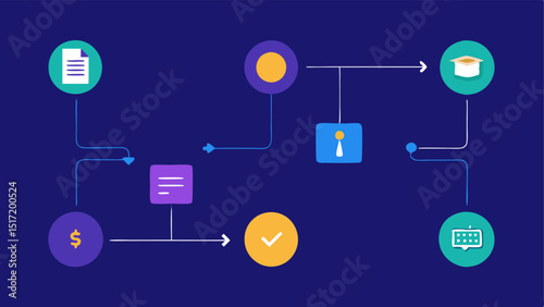 Contract Lifecycle A flowchartstyle design showing the lifecycle of a smart contract from creation to exeion to completion illustrating each step with minimal human involvement.
