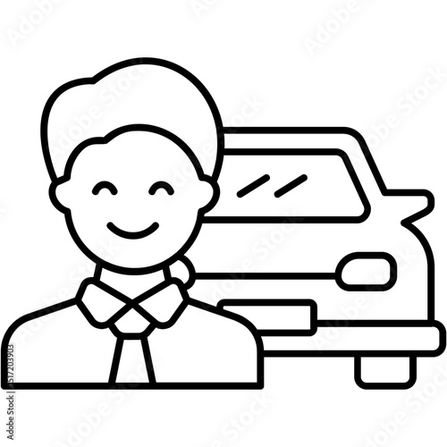 Taxi Service Icon
