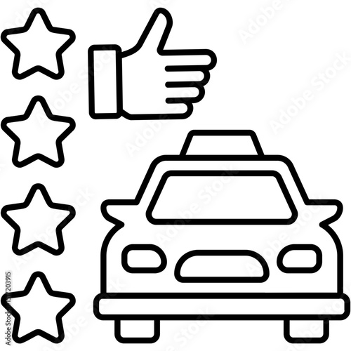Taxi Rank Icon