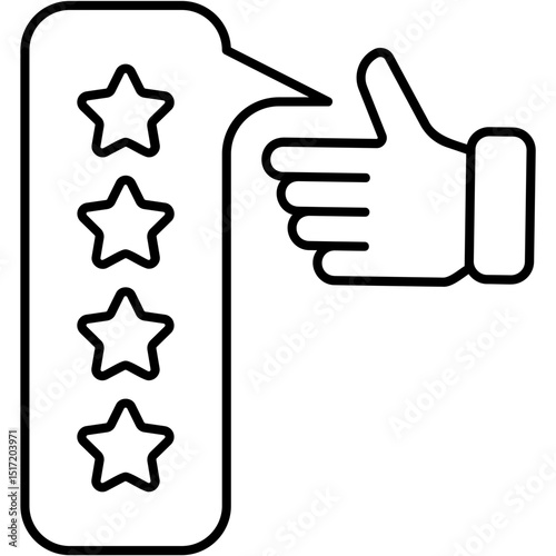 Taxi Customer Review Icon