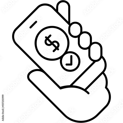 Taxi Payment Icon
