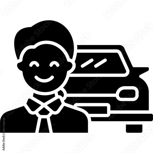 Taxi Service Icon