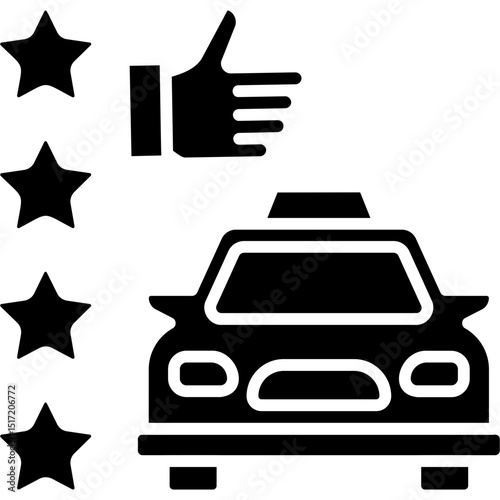 Taxi Rank Icon