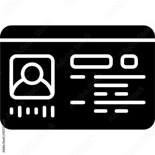 Taxi License Icon