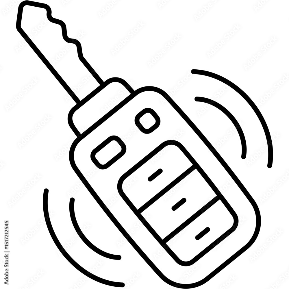 Wireless Key Icon