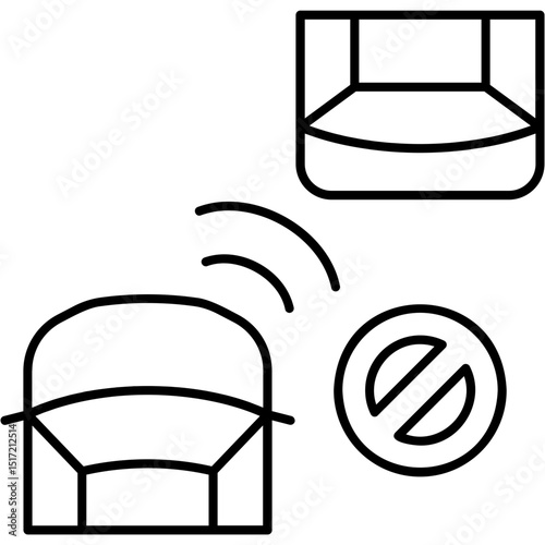 Collision Avoidance System Icon