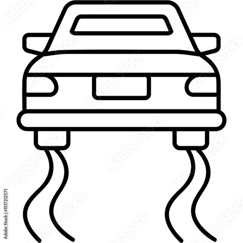 Car Stability Control Icon