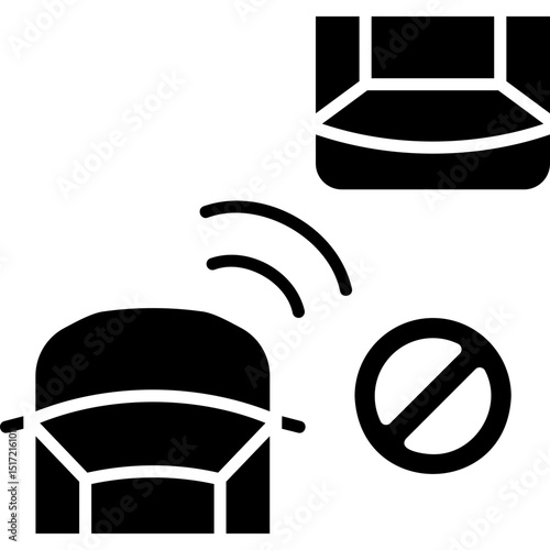 Collision Avoidance System Icon