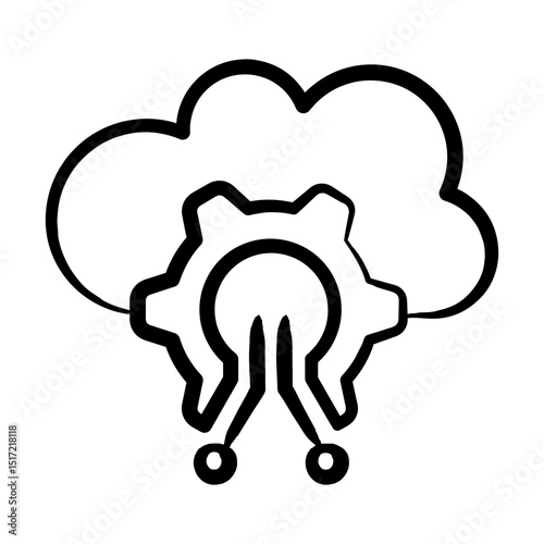 Cloud Automation Icon
