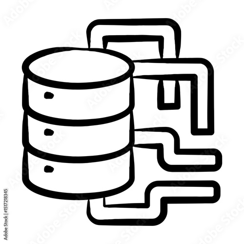 Data Pipeline Icon