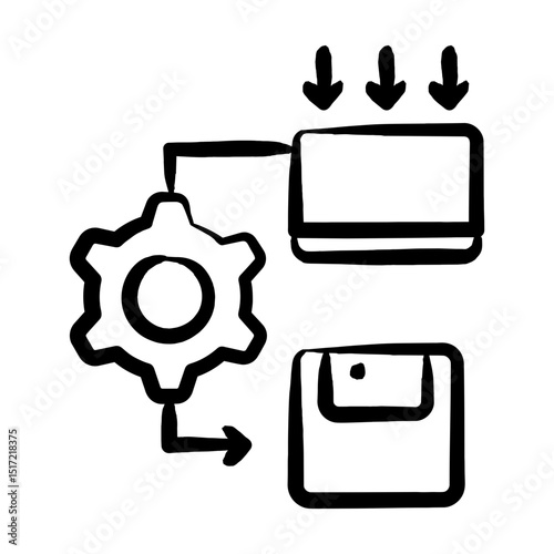 Etl Process Icon
