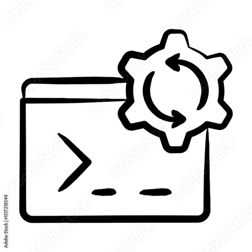Command Line Automation Icon
