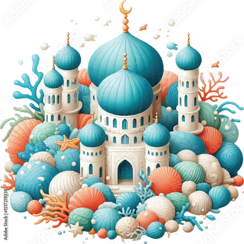 kind of mosque illustration