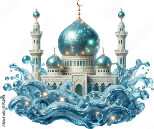 kind of mosque illustration