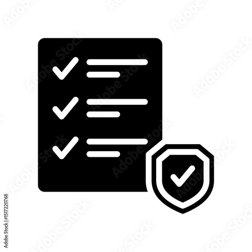 Safety Check glyph icon