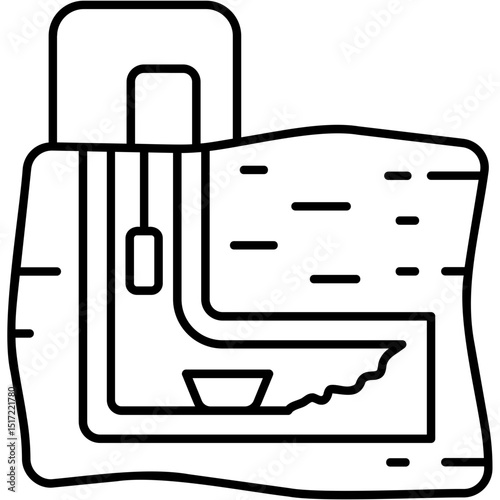 Coal Shaft Icon
