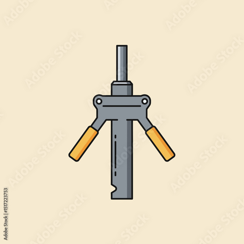 Simple Illustration of a HandOperated Hydraulic Jack