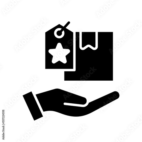 Product Brand glyph icon