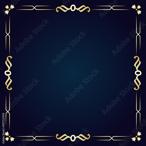 Glamorous Frame Border