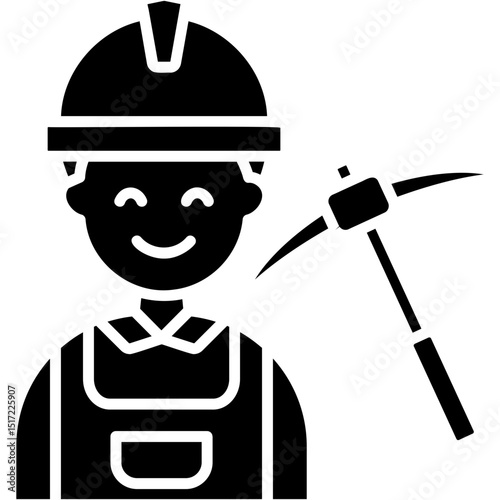 Coal Miner Icon