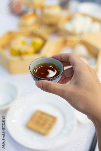 drink morning tea photo