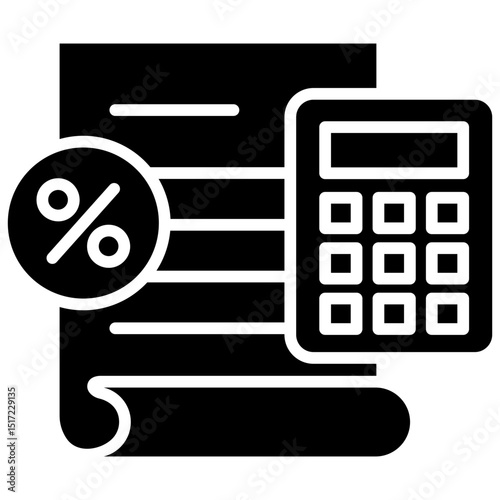 Tax Calculate Icon