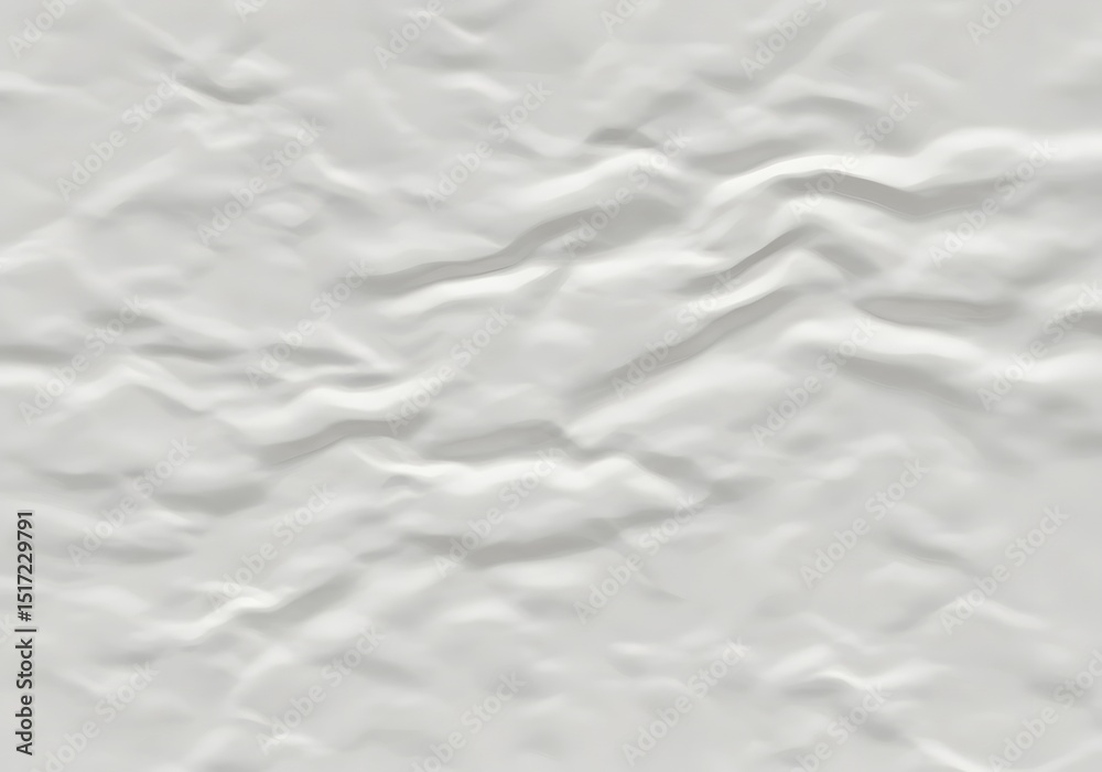 Obraz premium White wrinkled surface texture