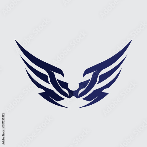 Free Download black tribal vector logo design icon and sign tribal - GFXLoad