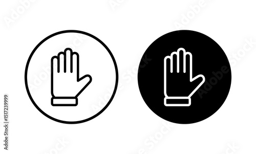 Hand icon vector illustration. hand sign and symbol. hand gesture