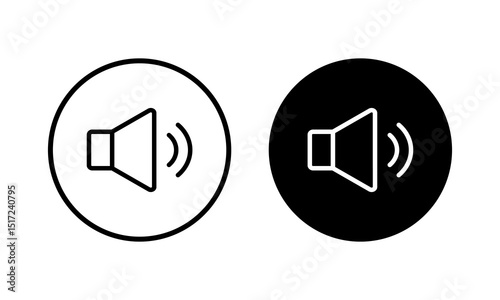 Speaker icon vector illustration. volume sign and symbol. loudspeaker icon. sound symbol