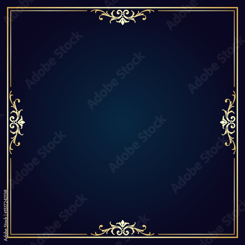 Elegant Monogram Frame