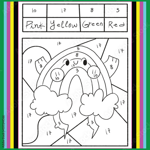 Easy color by number