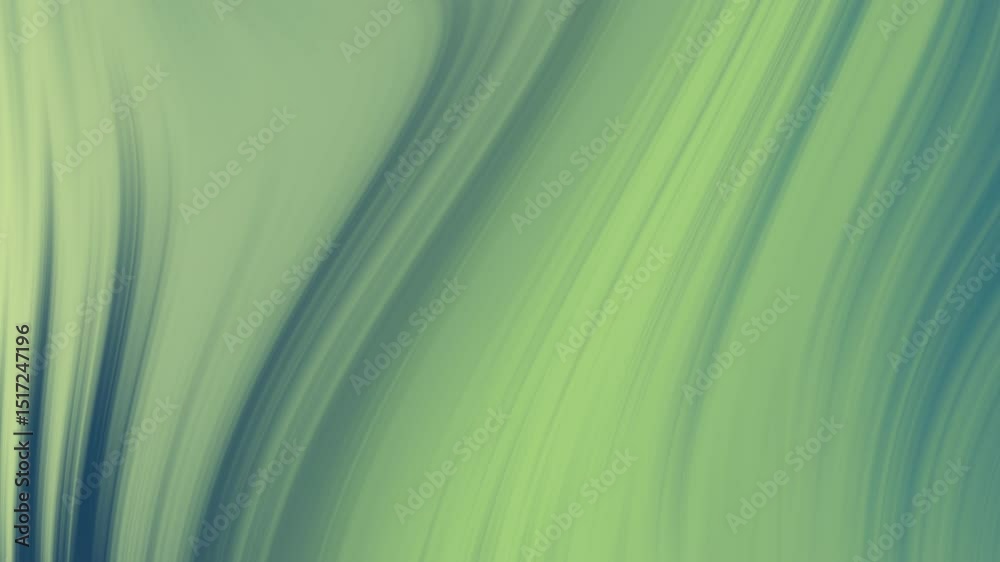 Flux de Couleurs Verts et Bleus