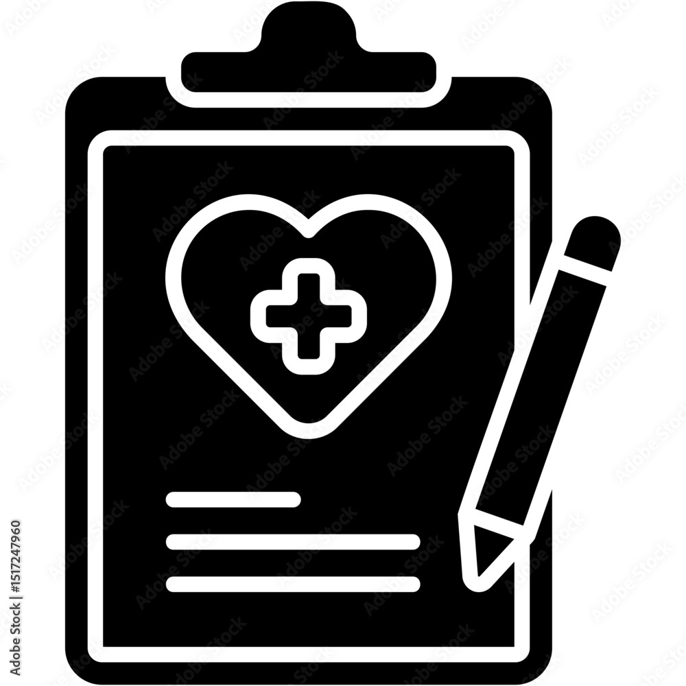 Obraz premium Health Plan Icon