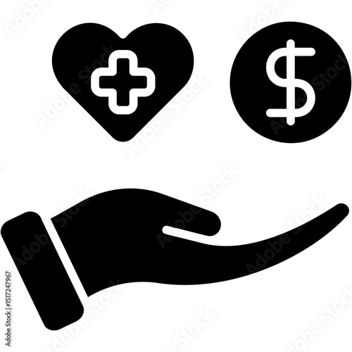 Health Care Cost Icon