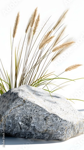 Meadow Grasses on Rock