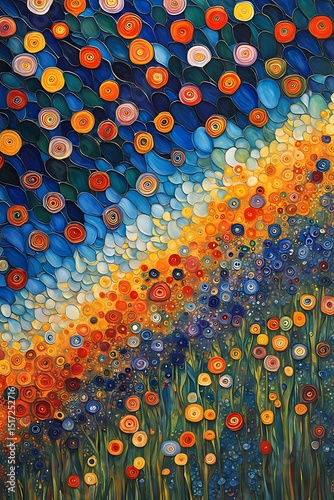 abstract floral background